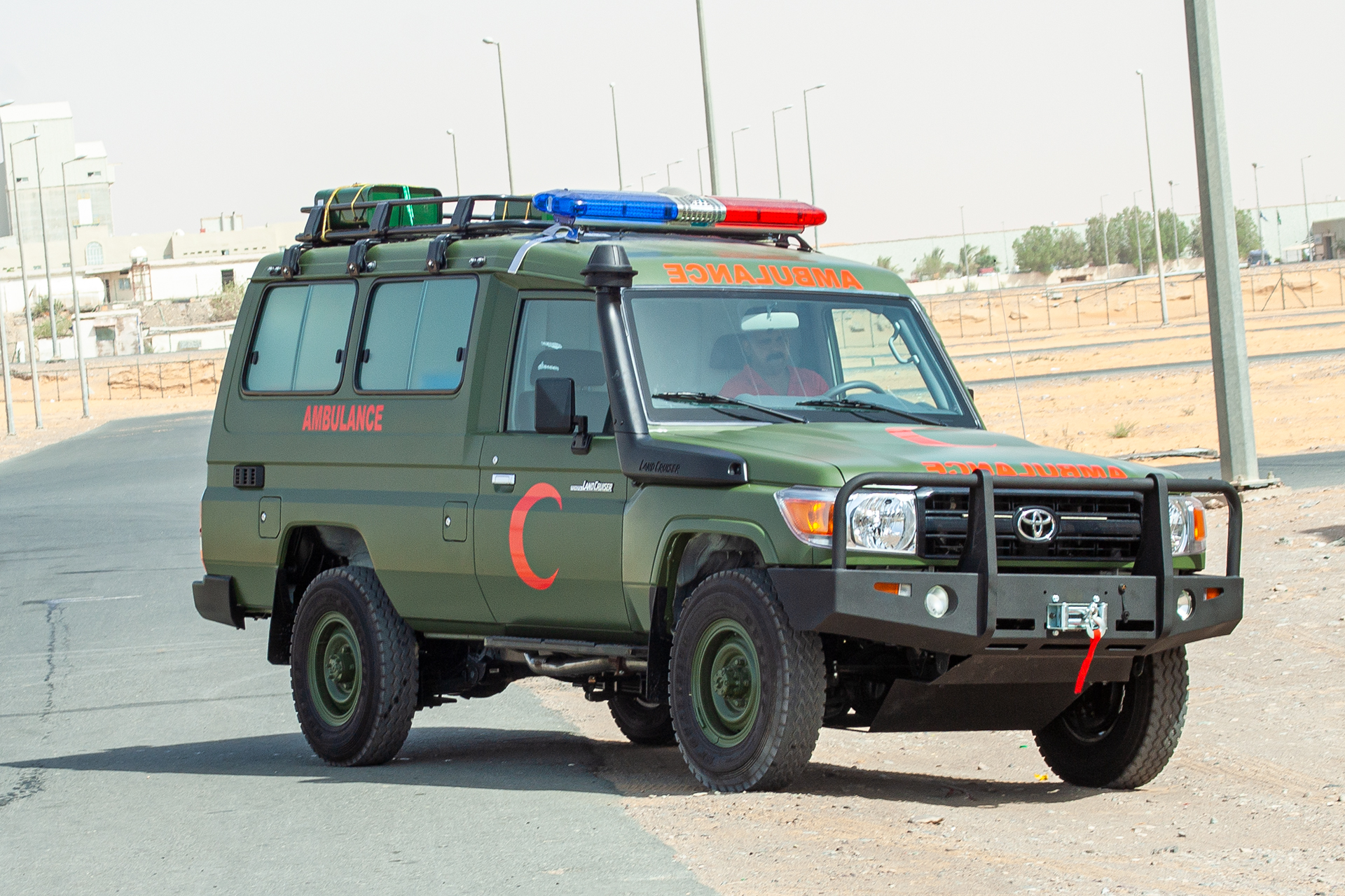        The MEVA Toyota Land Cruiser 78 Ambulance